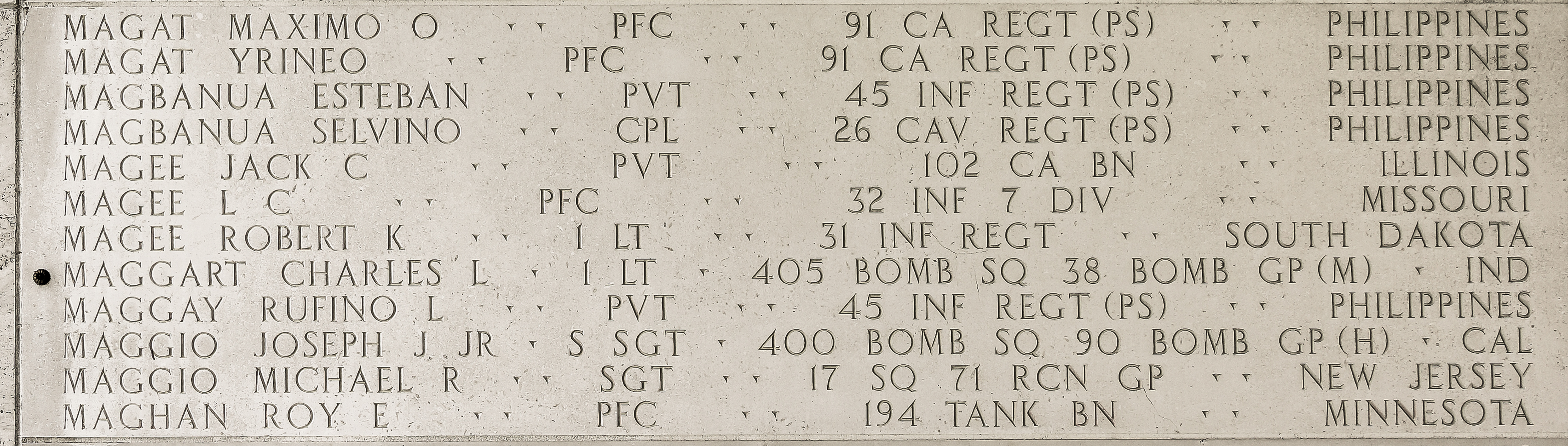 Michael R. Maggio, Sergeant